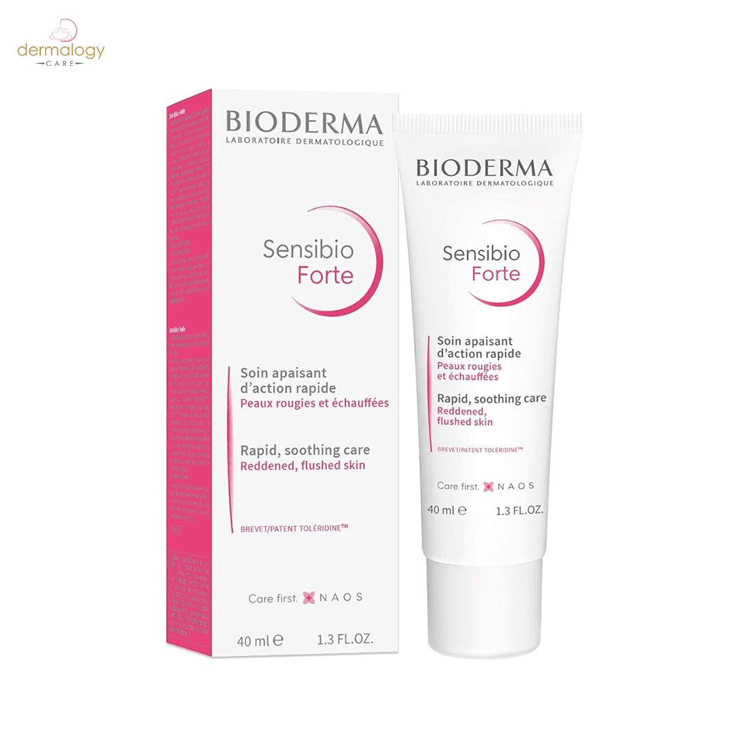 Bioderma Sensibio Forte | Rapid Soothing Cream for Sensitive Skin & Redness Relief | 40ml