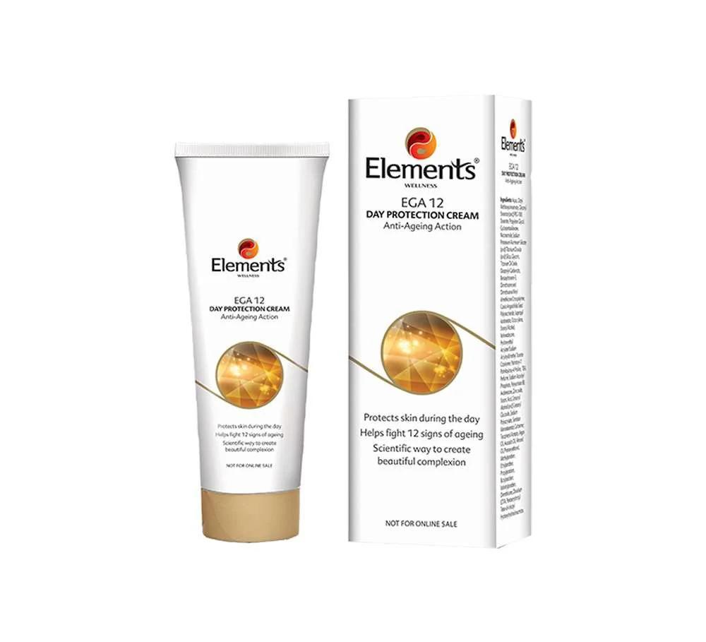Elements EGA 12 DAY PROTECTION CREAM | Anti Ageing Action | All Skin Type - 25g