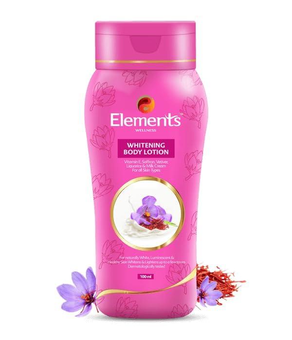 Elements Instant Glow Whitening Body Lotion | Radiance, Hydration & Even Skin Tone in One | 100ml