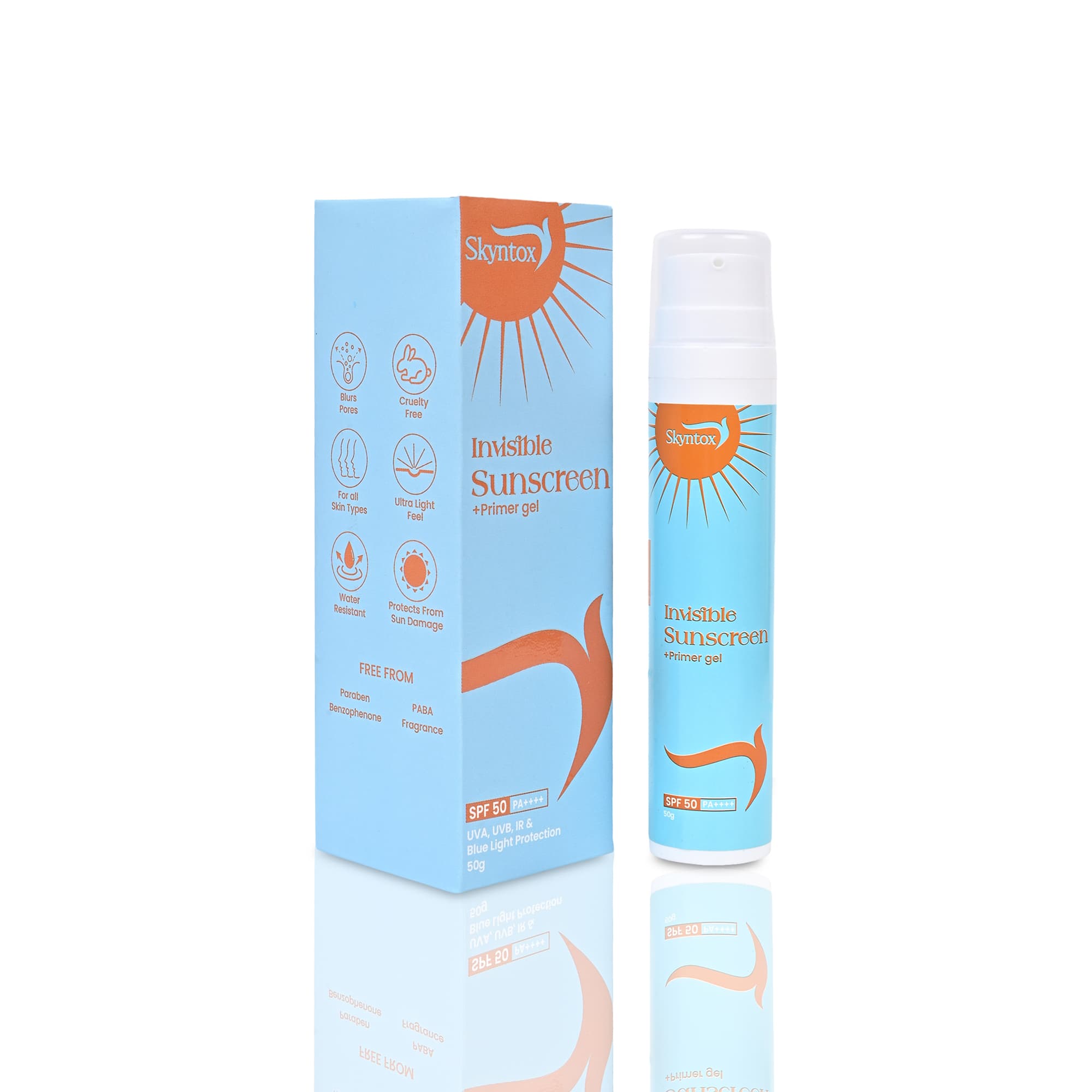 Skyntox Invisible  Sunscreen SPF50 - 50 gm