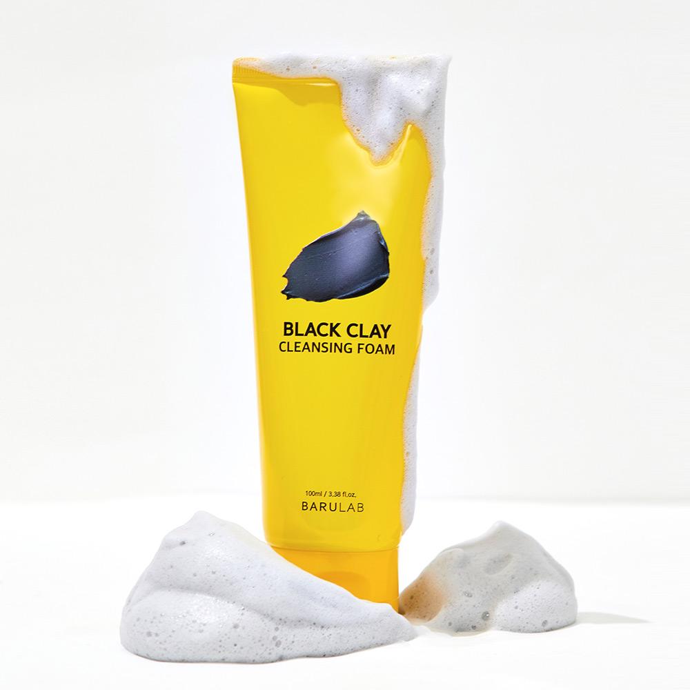 Barulab Black Clay Cleansing Foam - 100 gm