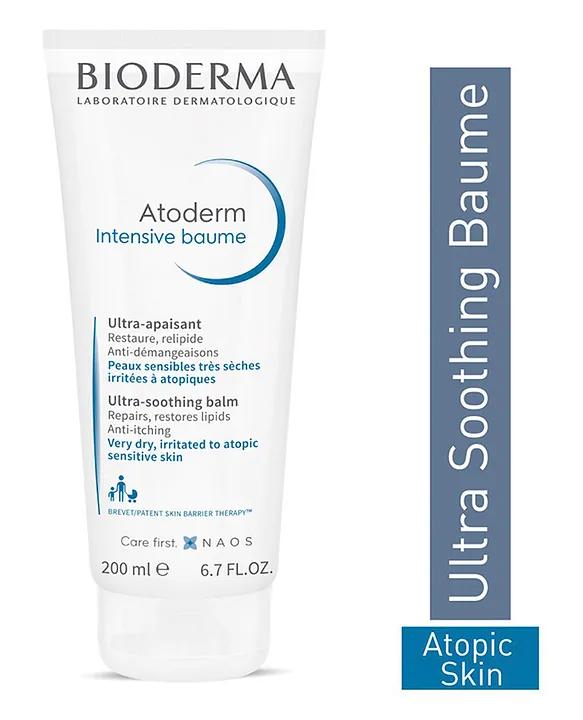 Bioderma Atoderm Intensive Baume for Very Dry to Sensitive, Irritated to Atopic Skin, Anti-itching, Ultra-soothing & Ultra-nourishing - 200ml