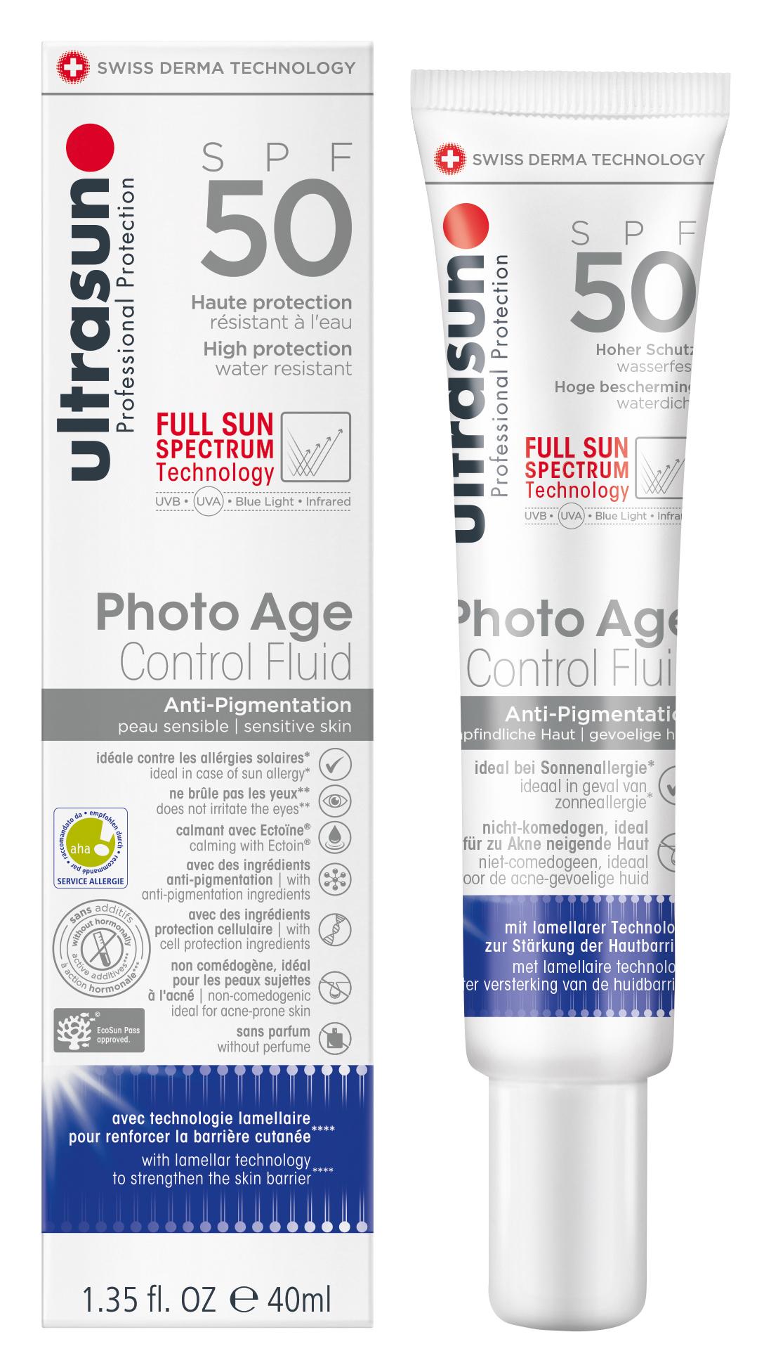 Ultrasun Photo Age Anti-Pigmentation Sunscreen SPF50 - 40 ml