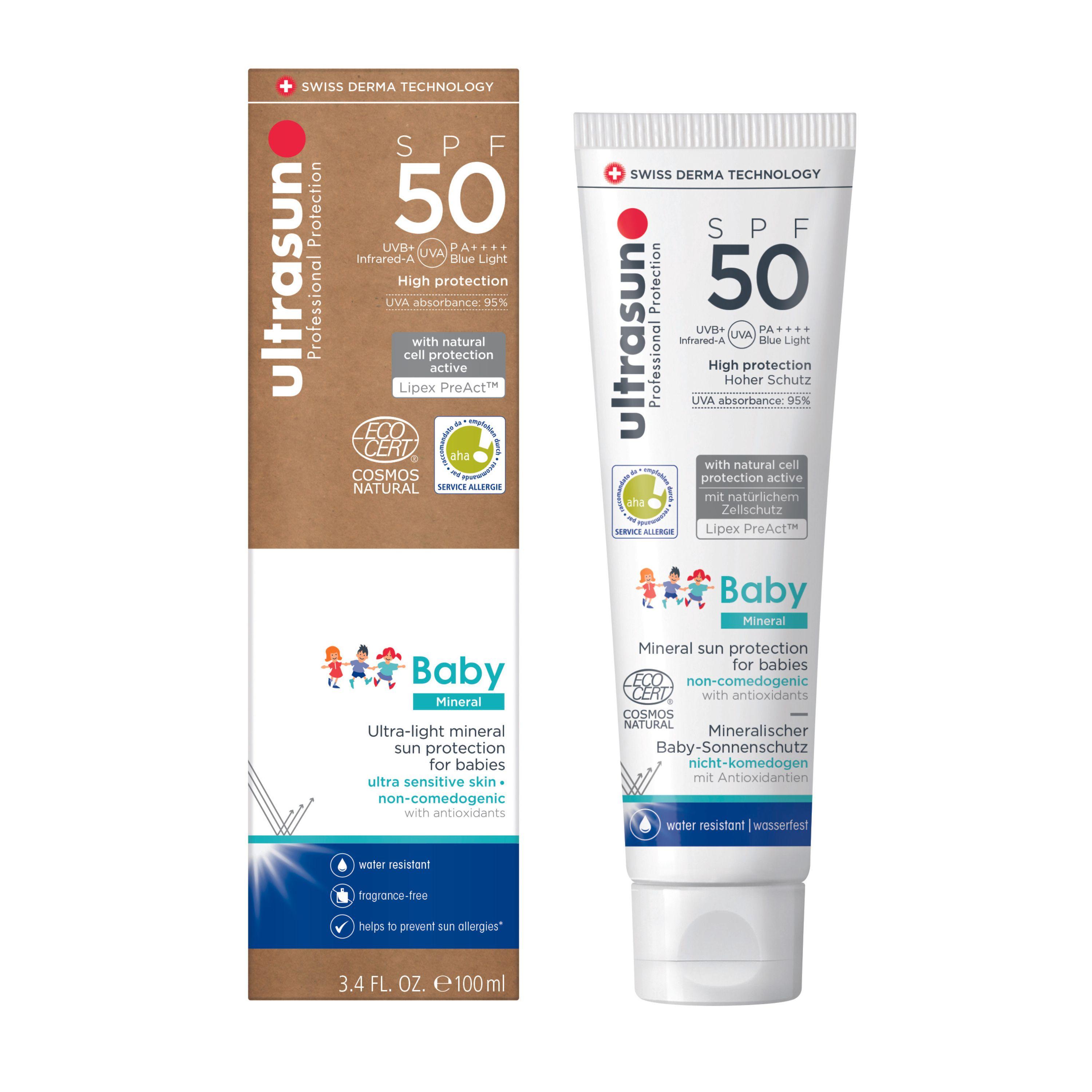 Ultrasun Baby/Kids Minerals  Sunscreen SPF50 - 100 ml