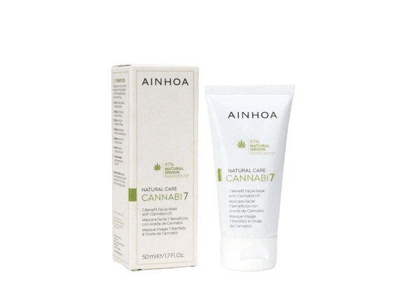 Ainhoa Cannabi 7 Benefit Facial Mask with Cannabis Oil - 50ml
