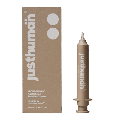 Just Human Microshots™ AgeDefying Peptide⁶ Cream with Peace Mask - 10ml