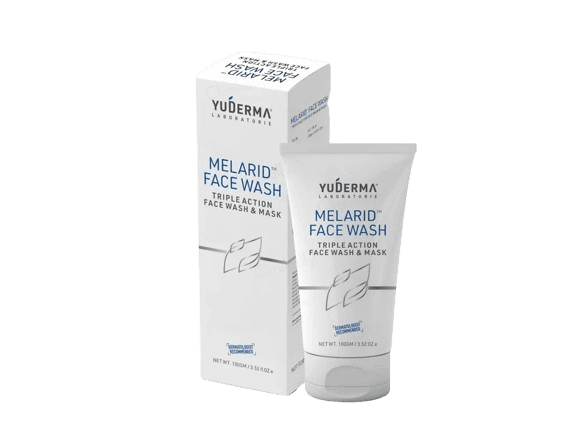 Yuderma Melarid Triple Action Face Wash - 100gm