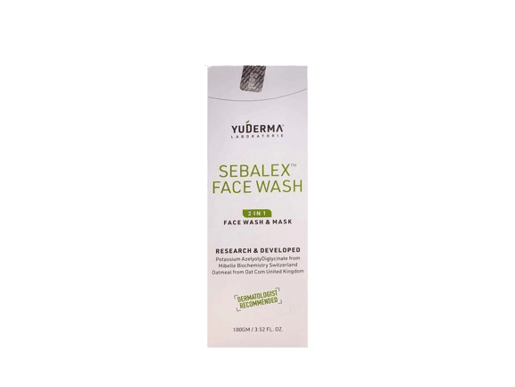 Yuderma Sebalex 2 in 1 Face Wash - 100gm