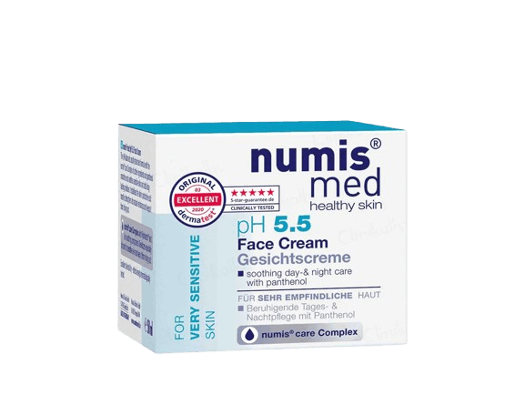 Numis Med pH 5.5 Face Cream For Very Sensitive Skin - 5Oml