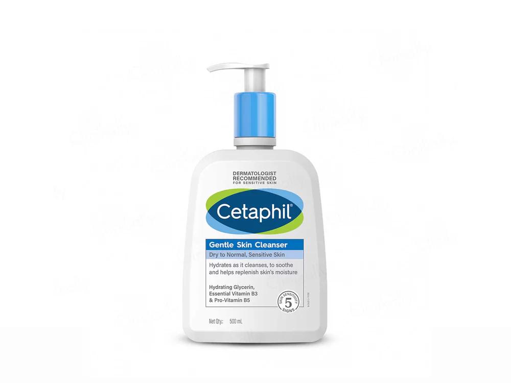 Cetaphil Gentle Skin Cleanser (Dry to Normal, Sensitive Skin) - 500ml 