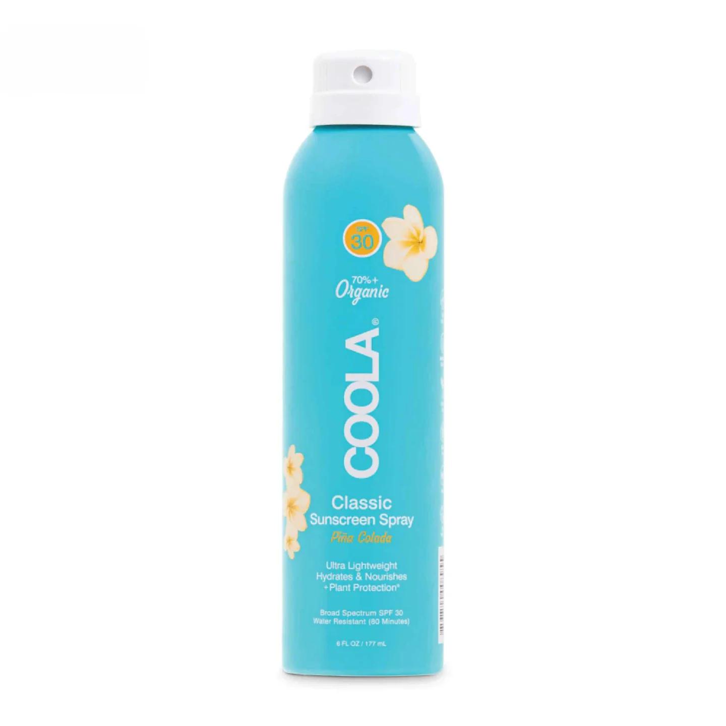 Coola Classic Sunscreen Spray SPF 30, Pina Colada - 177 ml