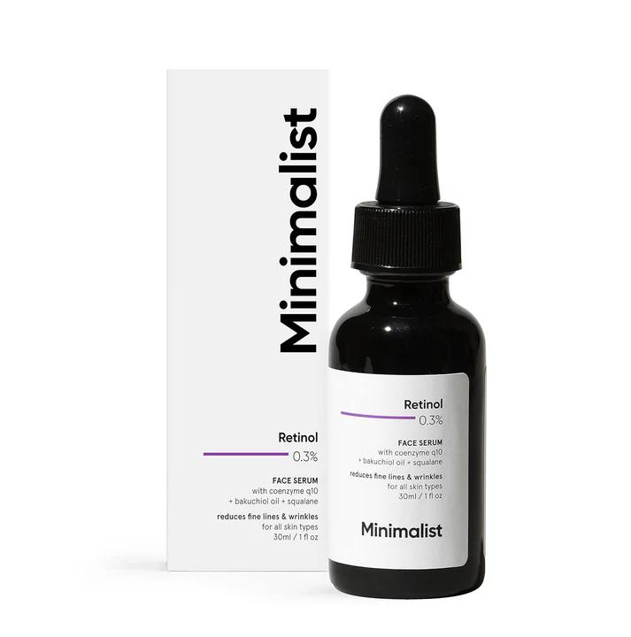 Minimalist 0.3% Retinol Face Serum - 30ml