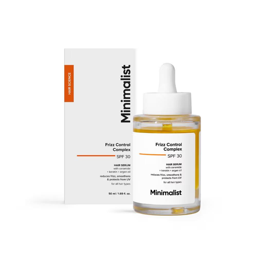 Minimalist Frizz Control Complex Hair Serum SPF 30 - 50ml