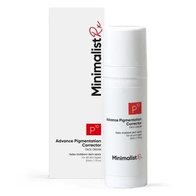 Minimalist Rx P10 Advance Pigmentation Corrector Face Cream - 30ml