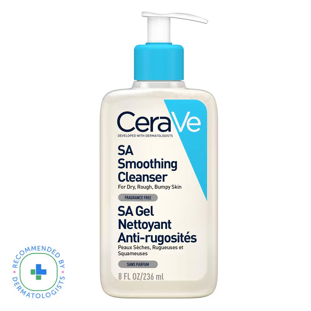 CeraVe SA Smoothing Cleanser For Dry, Rough, Bumpy Skin - 236ml