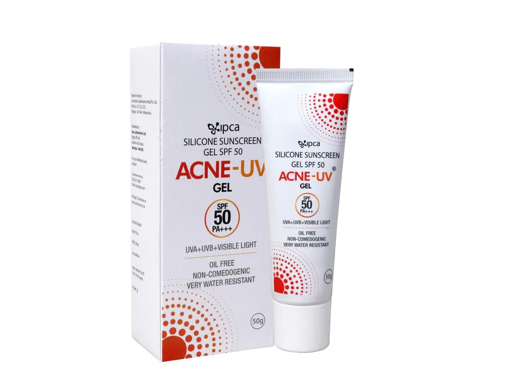 IPCA Acne-UV Gel Sunscreen SPF 50/PA+++ - 50gm