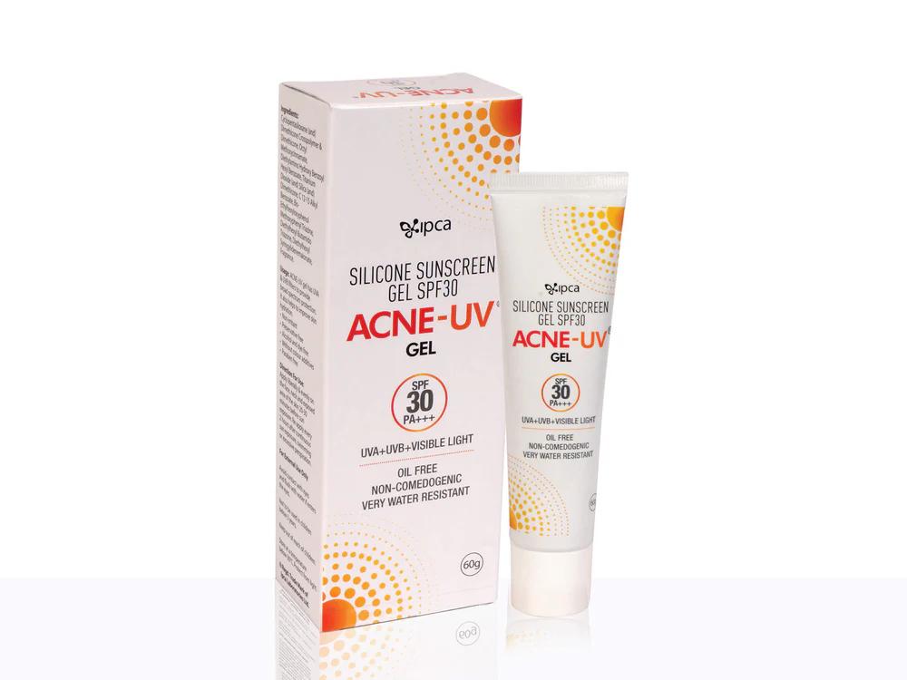 IPCA Acne-UV Gel Sunscreen SPF 30/PA+++ - 100gm