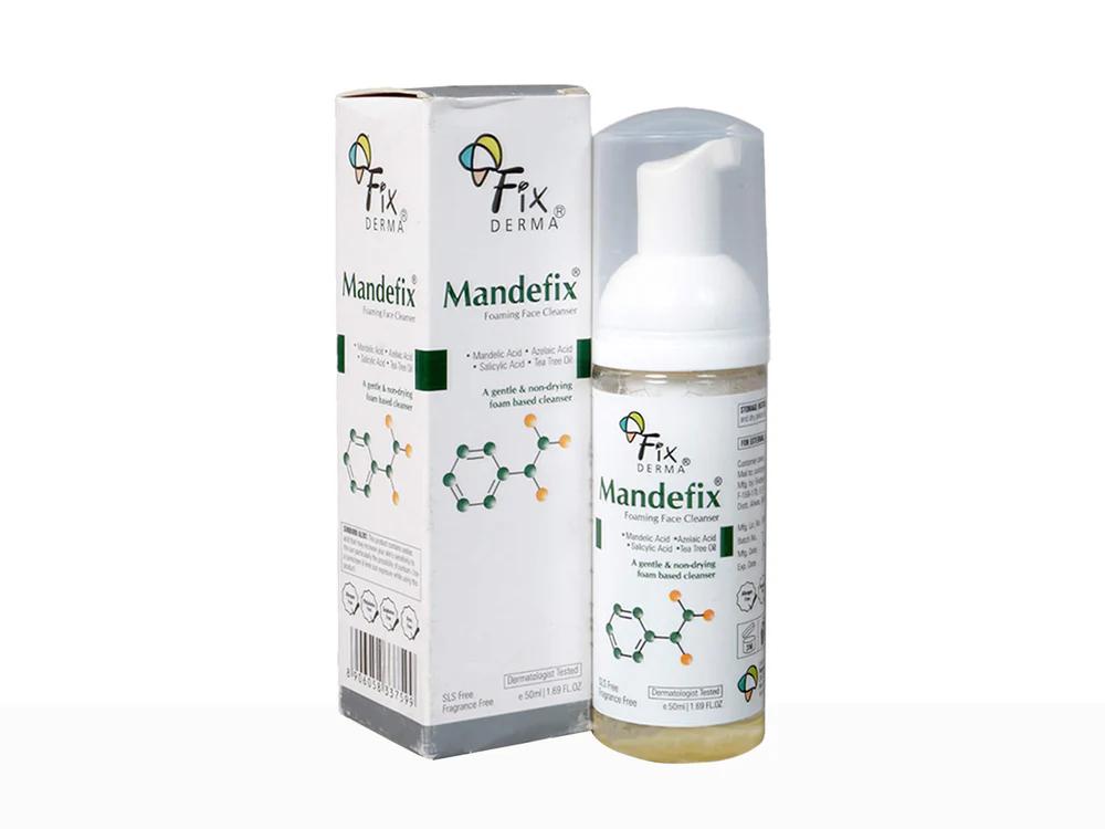 Fixderma Mandefix Foaming Face Cleanser - 50ml