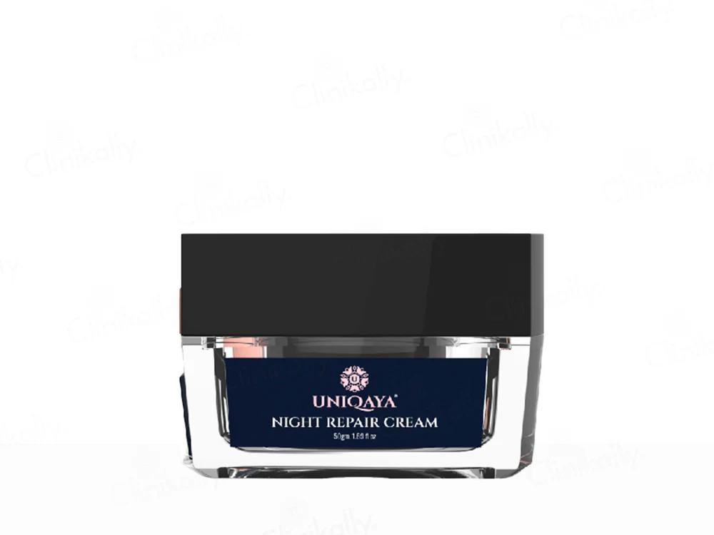 Uniqaya Night Repair Cream - 50gm