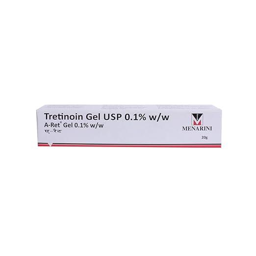 A-Ret 0.1% Gel – 20g, Advanced Topical Treatment for Acne, Fine Lines & Uneven Skin Tone