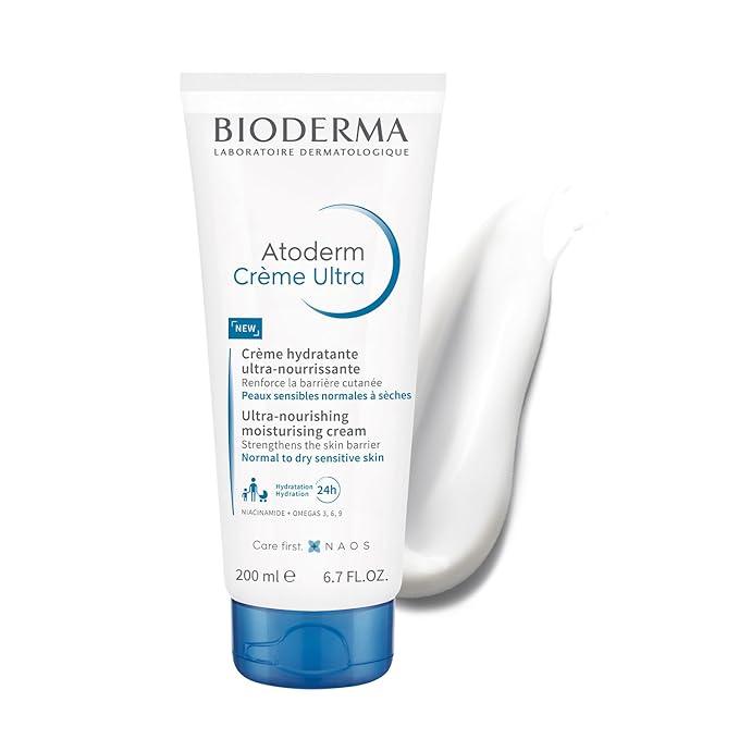 Bioderma Atoderm Creme Ultra-Nourishing - Moisturizer For Normal To Sensitive Dry Skin - 200 ml