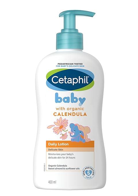 Cetaphil Baby Daily Lotion with Organic Calendula - 400 ml