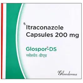 Glospor-DS Capsule – 10 Capsules Itraconazole 200mg | Prescription Antifungal Treatment | Glowderma Labs Pvt Ltd