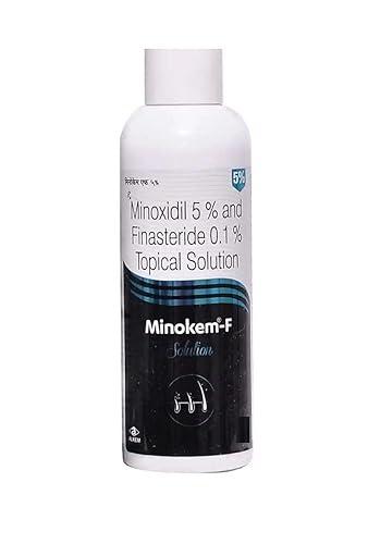 Minokem-F 5% Solution - 60 ml. Dual-Action Formula for Male Pattern Hair Loss