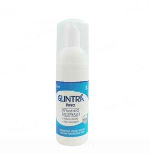 Glintra Foaming Face Wash – 50 ml | Daily Cleanser for Oily & Acne-Prone Skin