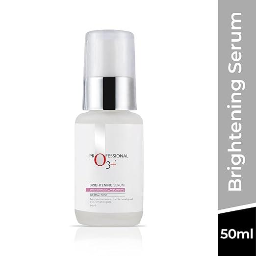 O3+ Brightening Face Serum 50ml with Ceramide, Niacinamide for Dullness, Fine Lines & Wrinkles | All Skin Types | Unisex - 50 ml