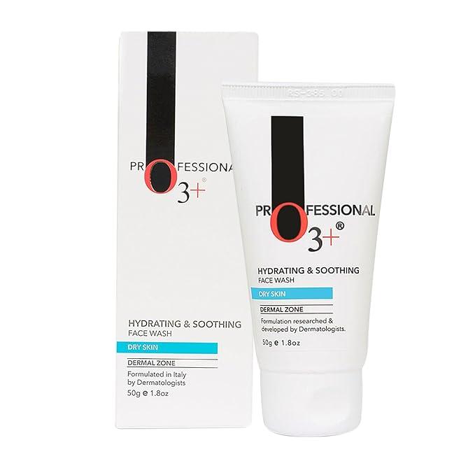 O3+ Hydrating & Soothing Face Wash with Aloe Vera and Cucumber Extracts – 50 ml