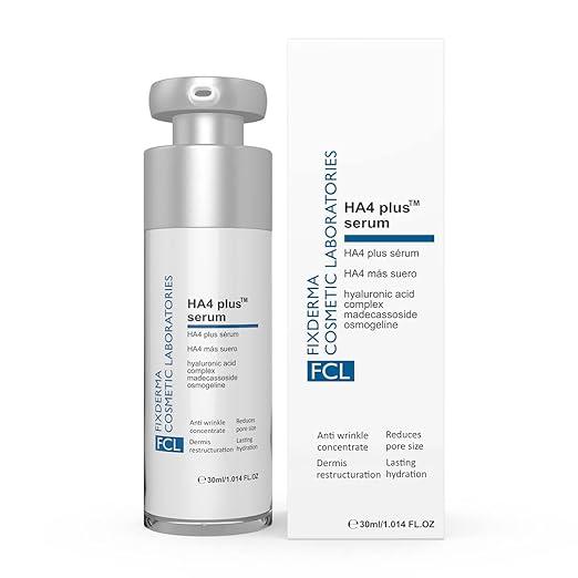 FIXDERMA COSMETIC LABORATORIES 5% Hyaluronic Acid Ha4 Plus Serum For Dry Skin, Serum For Open Pores Reduces Fine Lines And Wrinkles, Improves The Elasticity Of The Skin - 30 ml