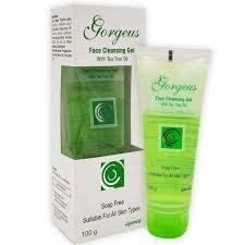 Gorgeus Face Cleansing Gel with Tea Tree Oil | Soap-Free - 100 gm
