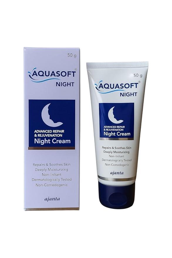 Aquasoft Night Advanced Repair & Rejuvenation Cream - 50 gm