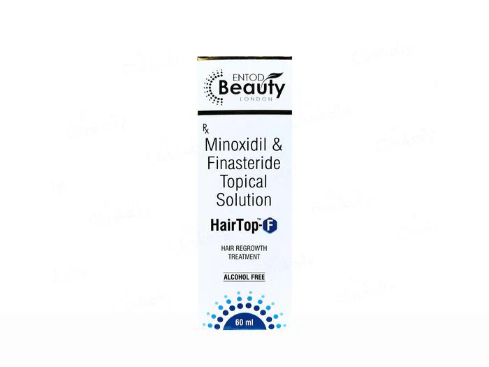 HairTop-F 5% Topical Solution (60 ml) – Alcohol-Free Hair Regrowth Treatment With Minoxidil 5% & Finasteride 0.1% | For Men & Women
