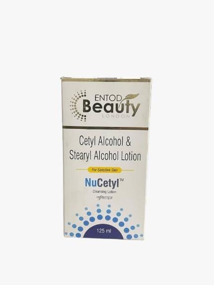 Nucetyl Cleansing Lotion – 125 ml | Hydrating Emollient Cleanser for Dry & Sensitive Skin | With Cetyl Alcohol 
