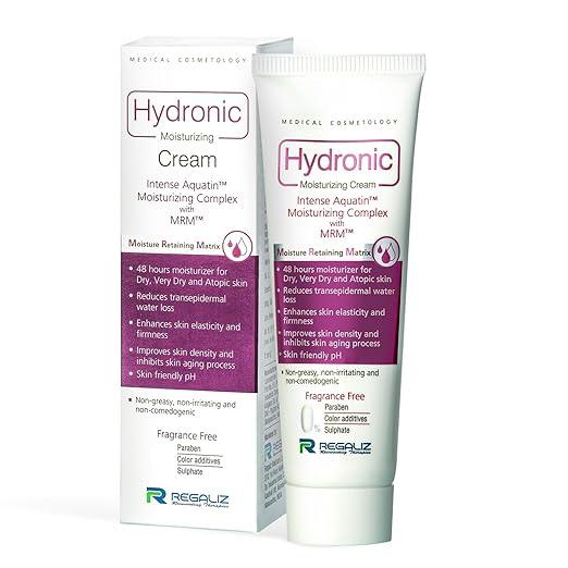 REGALIZ Hydronic Moisturizing Cream – Intense Hydration for Dry & Dehydrated Skin | 50 gm