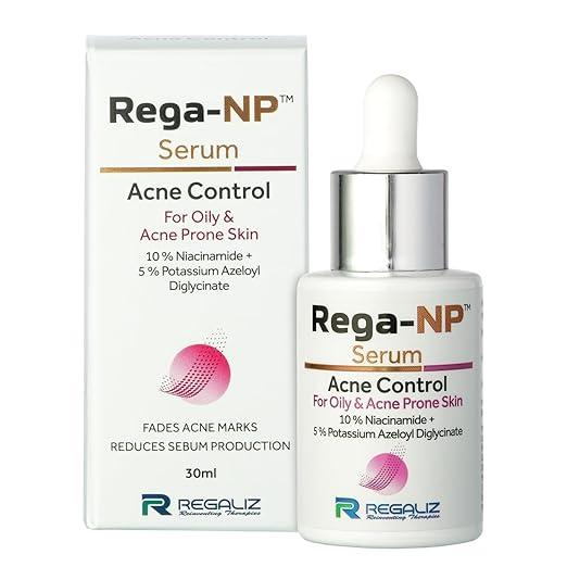 Regaliz Rega-NP Serum | Acne Control – 30 ml | Advanced Niacinamide Serum for Clear, Balanced, and Hydrated Skin