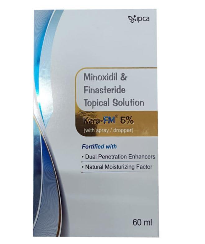 Kera-FM 5% Topical Solution – 60 ml | Clinically Proven Treatment for Male Pattern Hair Loss