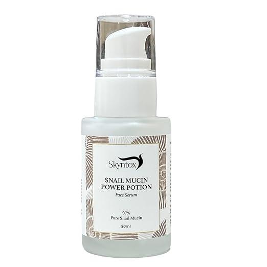 Skyntox Snail Mucin Face Serum – 97% Snail Extract with Hymagic 4D & Niacinamide | 30 ml
