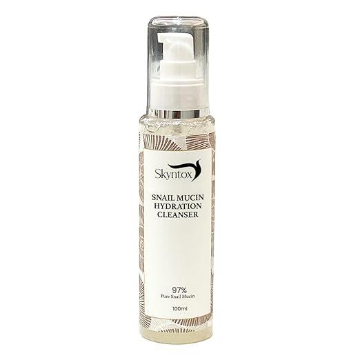 Skyntox 97% Pure Snail Mucin Hydration Cleanser – 100 ml  | Deep Hydration | Skin Barrier Repair | Gentle Daily Cleanser