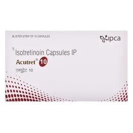 Acutret 10 Capsule (Isotretinoin 10 mg)