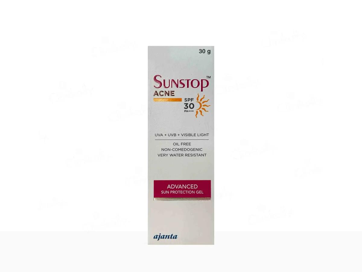Sunstop Acne Advanced Sun Protection Gel SPF 30 PA+++ – 30gm