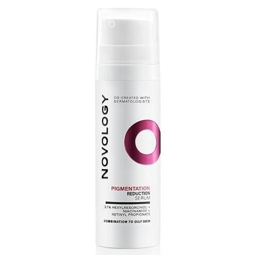 Novology Pigmentation Reduction Serum for Dark Spots, Acne Marks & Uneven Skin Tone, 30 ml | With Niacinamide, Hexylresorcinol & Pro-Retinol | For Oily to Combination Skin