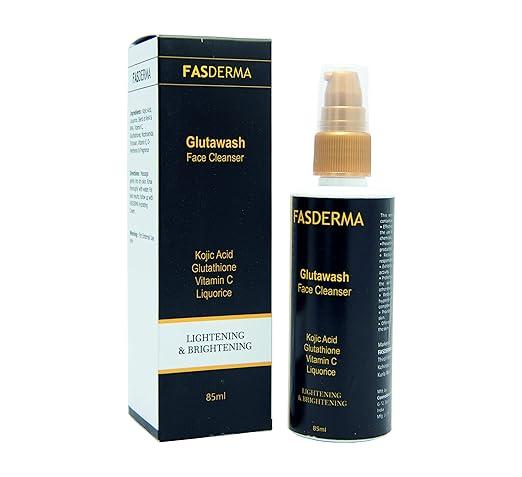 Fasderma Glutawash Face Cleanser – 85 ml | Gentle Cleanser for Skin Brightening & Pollution Defense