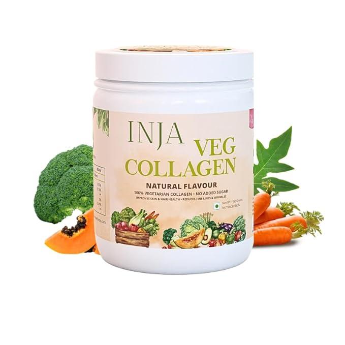 INJA Veg Collagen Supplement Powder – Natural Flavour - 150 gm 