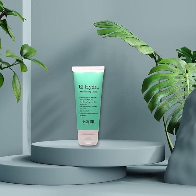 LESOIR Le Hydra Moisturizing Lotion – 100 ml | Non-Greasy, Fragrance-Free Lotion for Dry to Very Dry Skin