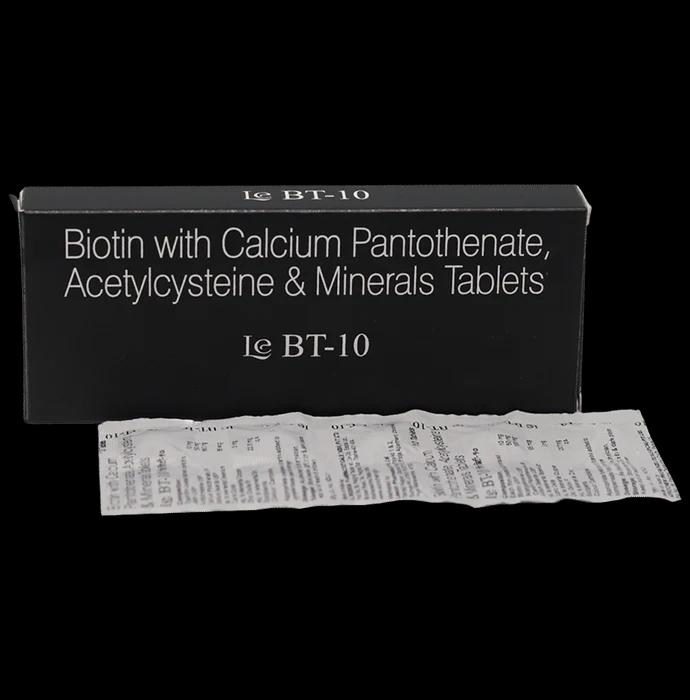 Le BT 10 Tablet – Pack of 10 Tablets | Reduces Hair Fall & Strengthens Hair Roots