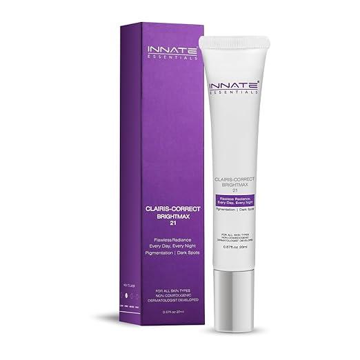 Clairis Correct Brightmax 21 Cream for Pigmentation Removal – 20ml with SPF 30 PA+++ Brightening Face Cream for Dark Spots, Melasma & Uneven Skin Tone 