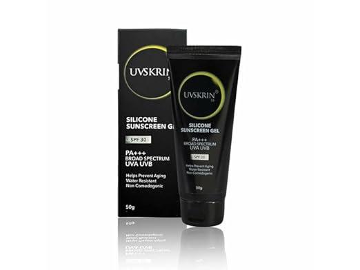 UVSkrin SS Silicone Sunscreen Gel SPF 30+ - 50 gm